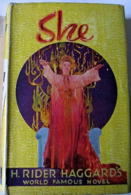 She by H. Rider Haggard, c1935.