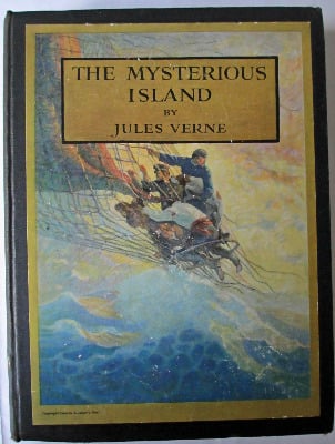 The Mysterious Island by Jules Verne, 1918.