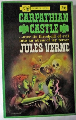 Carpathian Castle by Jules Verne, Panther Books, 1963. SOLD.