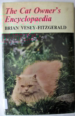 The Cat Owner's Encyclopaedia by Brian Vesey - Fitzgerald, Pelham Books, 3r