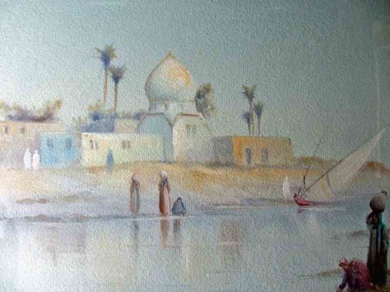 Arabian river scene with more detail.