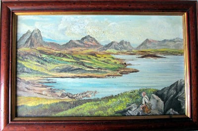 Above the Bay of Stoer, near Lochinver, signed Colin MacRae, Jan 2nd 1979.