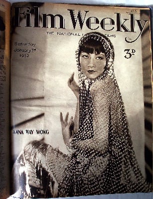 The Film Weekly Magazine, Sat. Oct 3, 1931 - Sat. Jan 9, 1932, bound volume