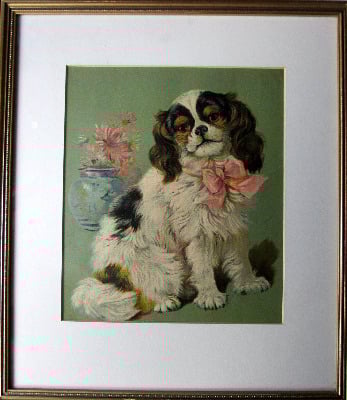 Judy, open-edition print, lithograph, framed and glazed. c1960.