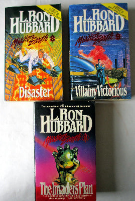 Mission Earth, The Invaders Plan Vol 1, Disaster Vol 8, Villainy Victorious