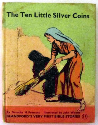 (The) Ten Little Silver Coins by Dorothy M. Prescott, Illustrated by John W