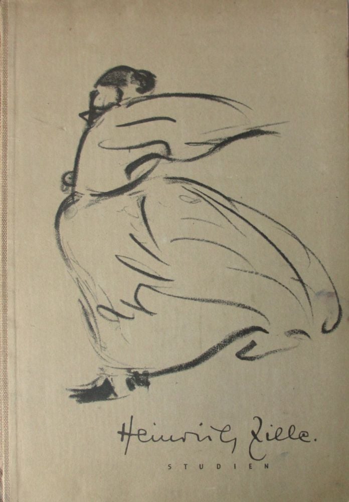 Heinrich Zille. Studien. Eingeleitet von Prof. Dr. Adolf Behne. 1st Edition