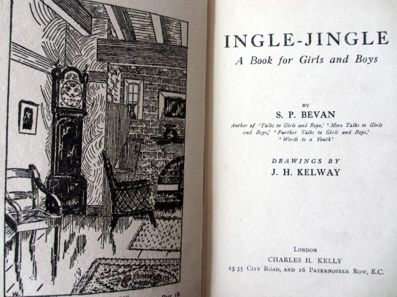 Ingle-Jingle by SP Bevan, drawings by JH Kelway 1917. 1st Edition.