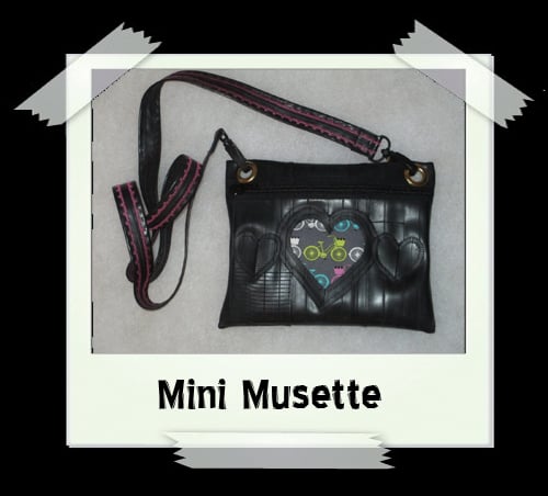 Mini Musette - Yellow Bike