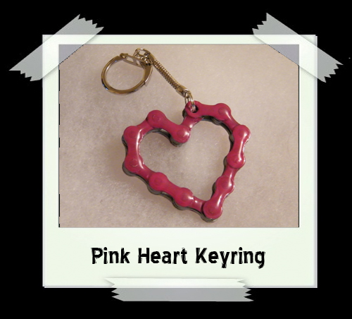 Key Ring - Pink Heart
