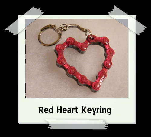 Key Ring - Red Heart