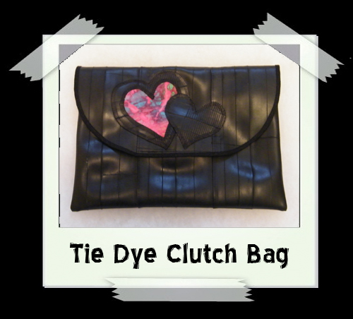 Tie Dye Clutch Bag