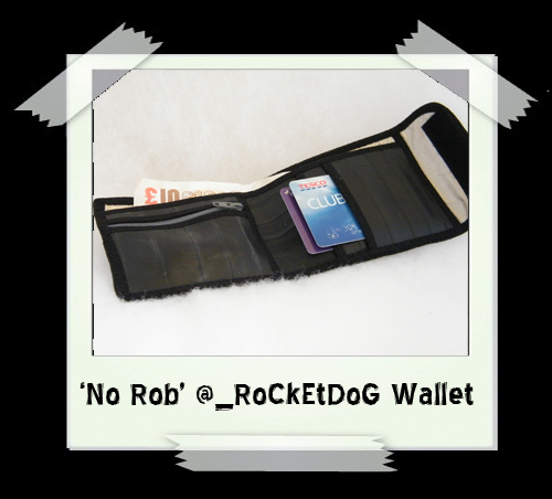 'No Rob' @_rocketdog_ Wallet 