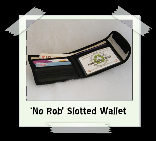 'No Rob' 4-slot Wallet
