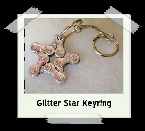 Key Ring - Glitter Star