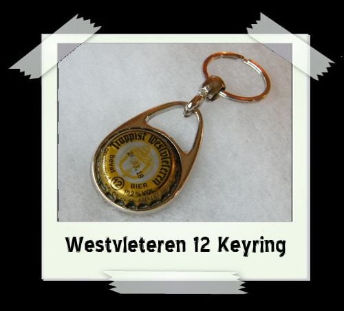 Bottle Cap Key Ring - Westvleteren 12
