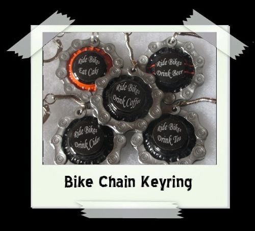 Bike Chain Keyring