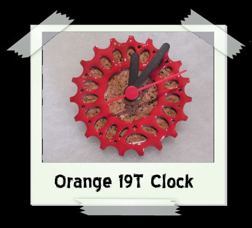 Orange 19T Clock