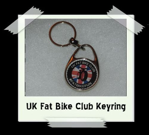 UK Fat Bike Club Key Ring