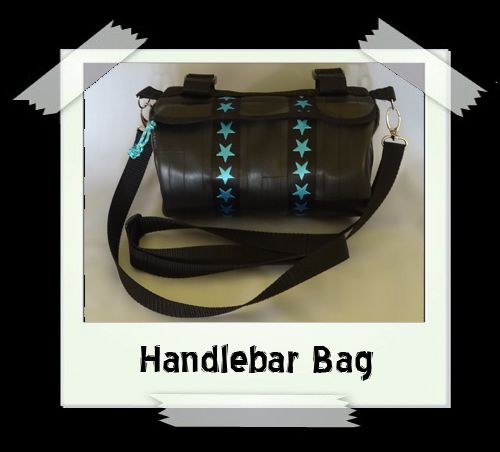 Handlebar Bag (pale blue star)