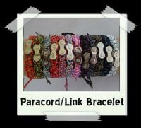 Paracord/Chain Link Bracelets