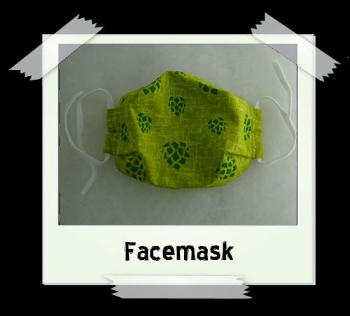 Green Hops Facemask