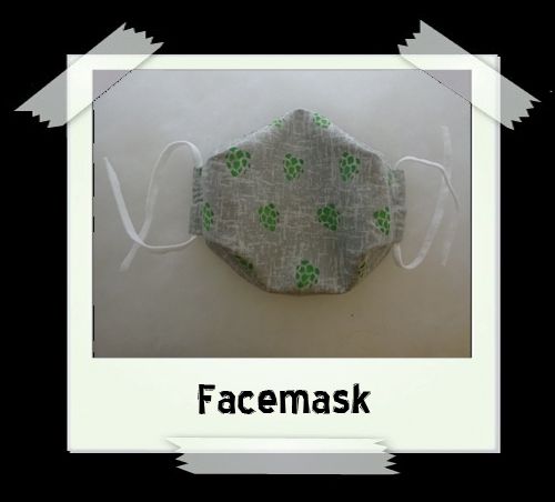 Grey Hops Facemask