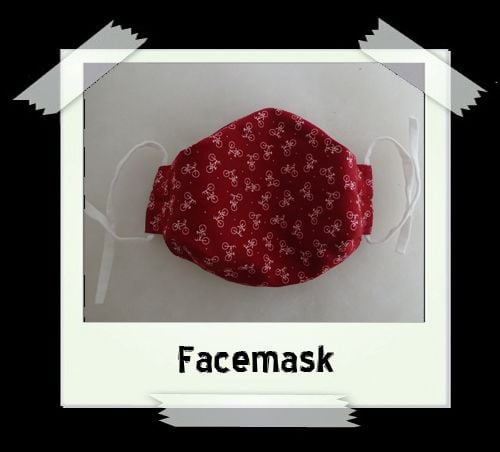 Red Bike Facemask
