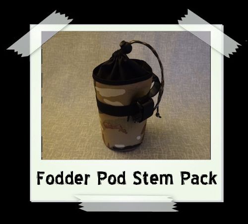 Fodder Pod Stem Pack - camo drawstring