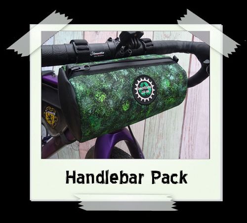 Handlebar Pack - Multi Green