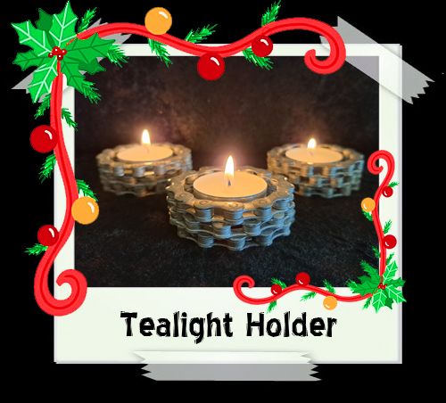 3x Tealight Candle Holder set