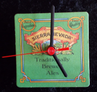 Sierra Nevada Beer Mat Clock BM009