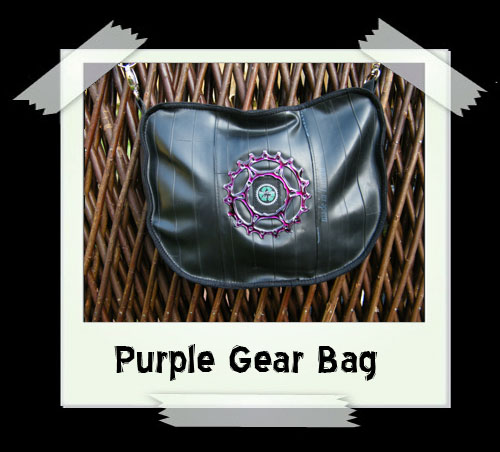 Purple Gear Handbag