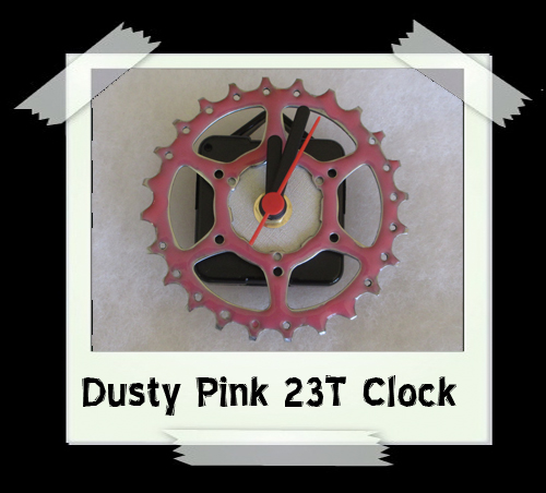 Dusty Pink 23T Clock