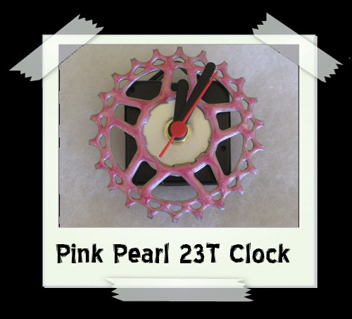 Pearl Pink 23T Clock