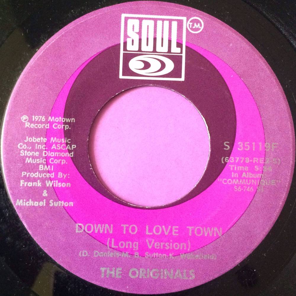 Originals-Down to love town-Soul E