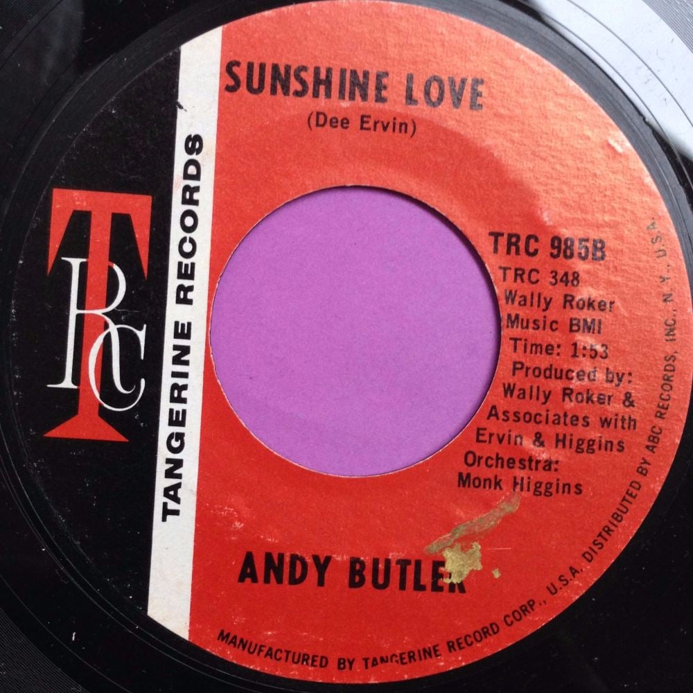Andy Butler-Sunshine love-TRC E+