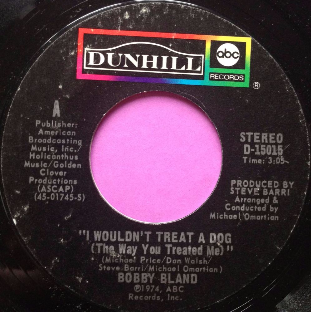 Bobby Bland-I wouldn`t trat a dog-ABC E+ 