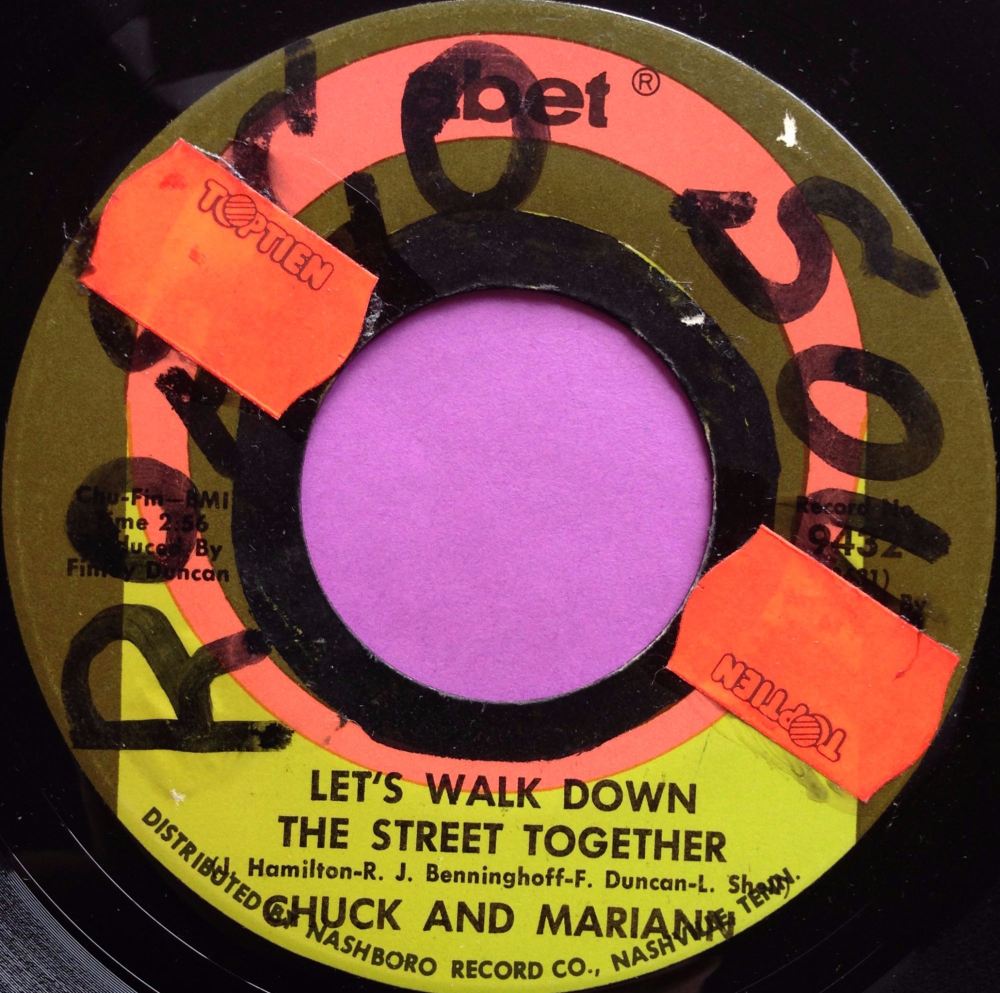 Chuck and Mariann-Lets walk down the street together-Abet wol  E