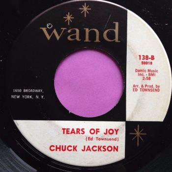 Chuck Jackson-Tears of joy-Wand E+