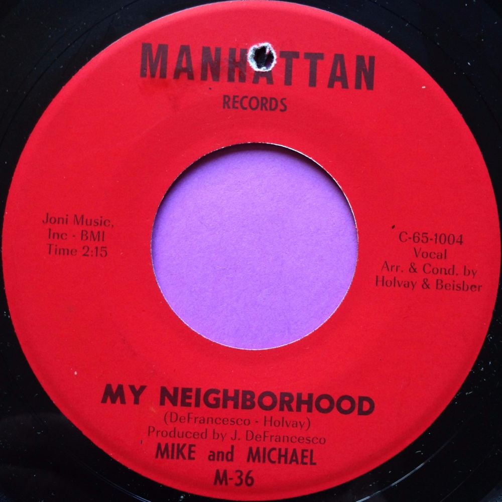Mike and Michael-Mt Neighbourhood-Manhattan E+