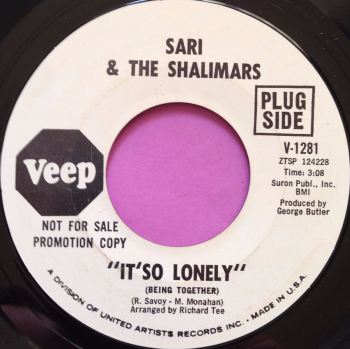 Sari & The shalimars-It`so Lonely-Veep WD E+