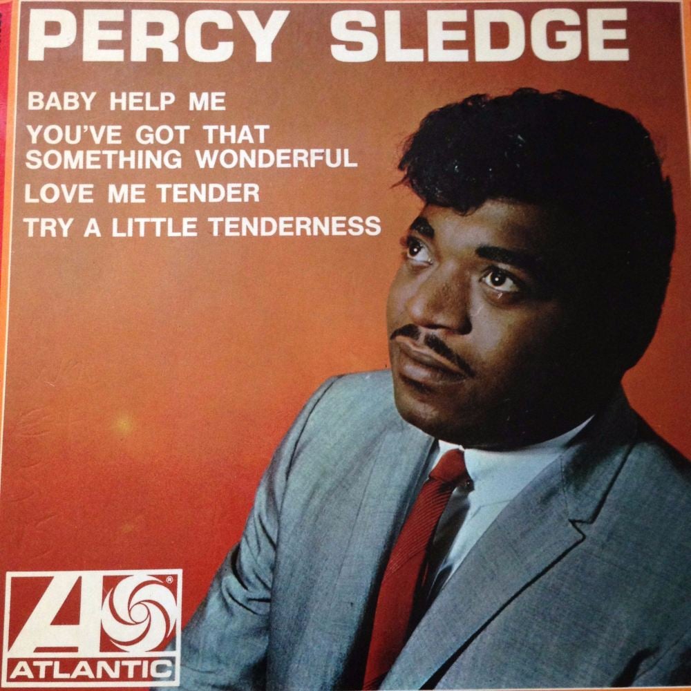 Percy Sledge-Baby help me-French Atlantic EP wol E+