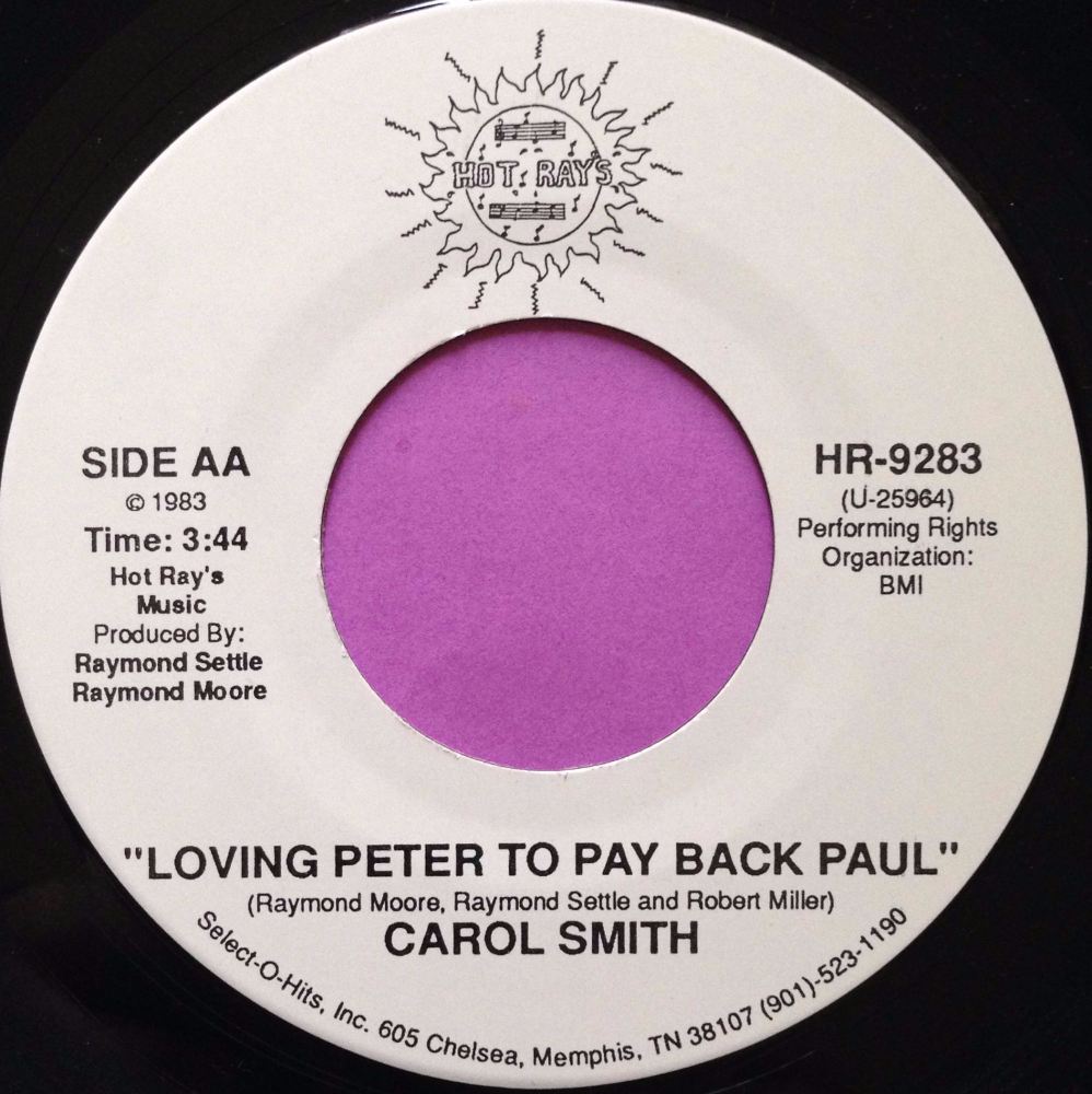 Carol Smith-Loving Peter to play Paul-Hot Rays E+