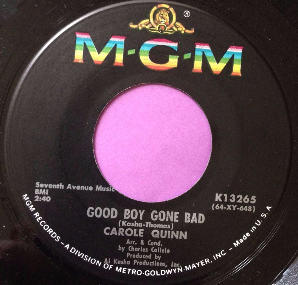 Carole Quin-Good boy gone bad-MGM E+