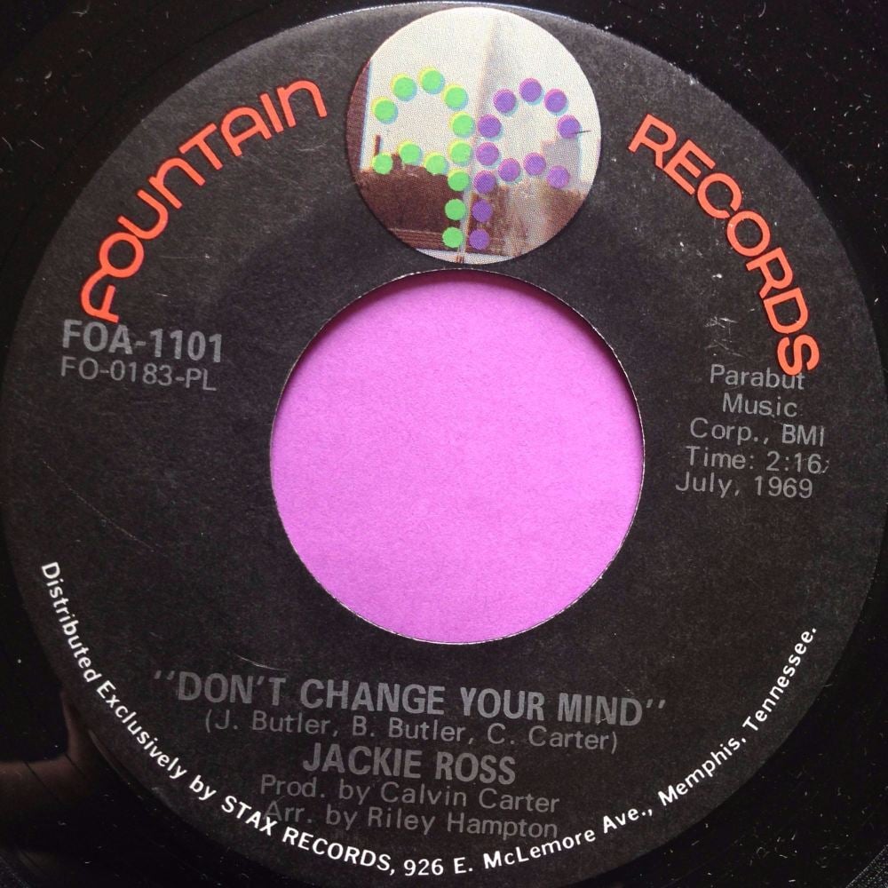 Jackie Ross-Don`t change your mind-Fountain E