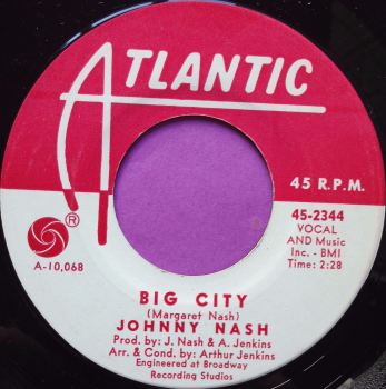 Johnny Nash-Big city-Atlantic WD E+