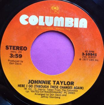 Johnnie Taylor-Here I go Through these changes-Columbia E+