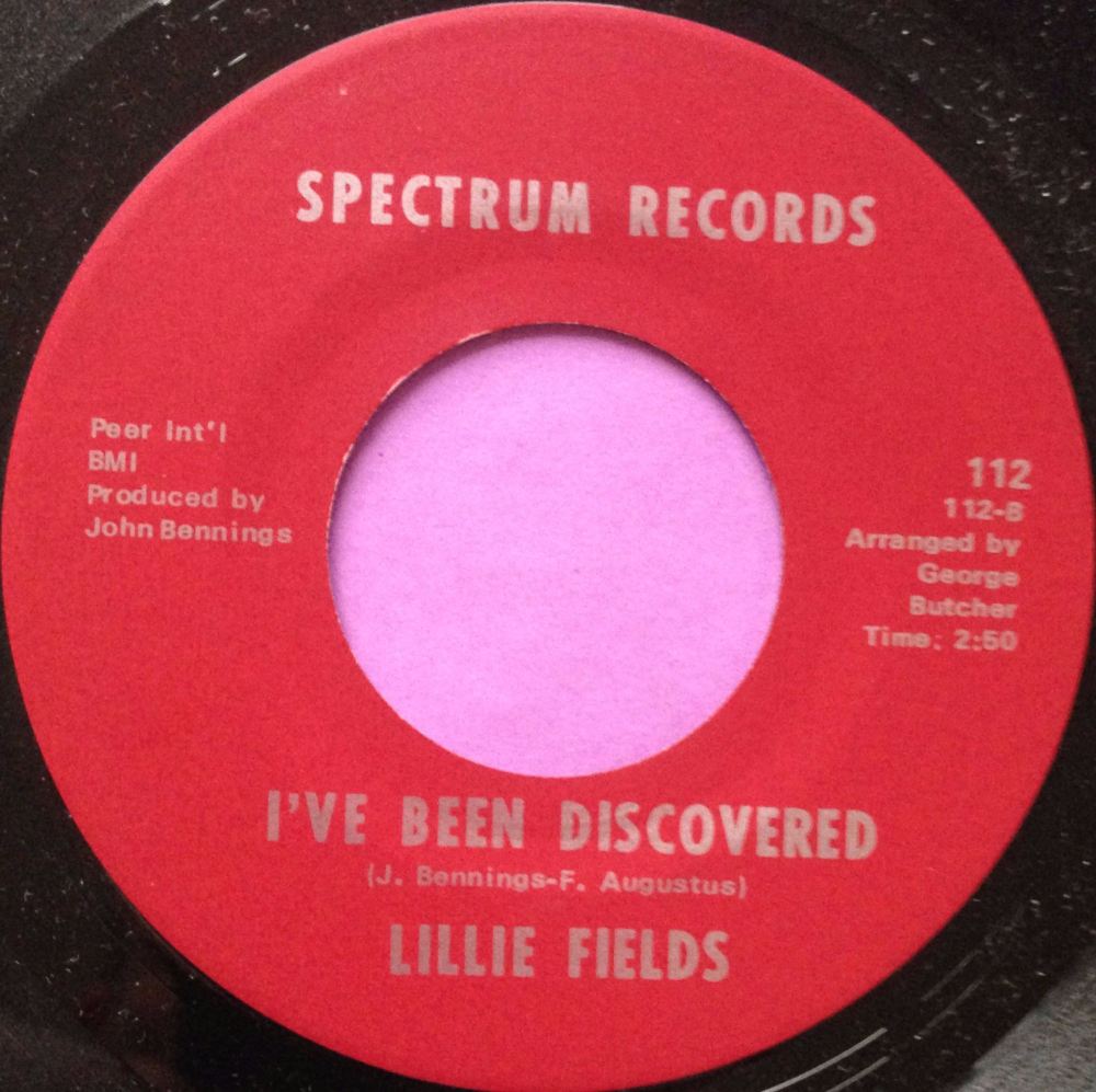 Lillie Fields-I`ve been discovered-Spectrum M-