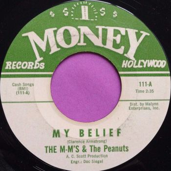 M-M`s & Peanuts-My belief-Money E